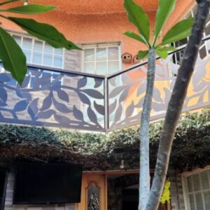 Barandal de celosía