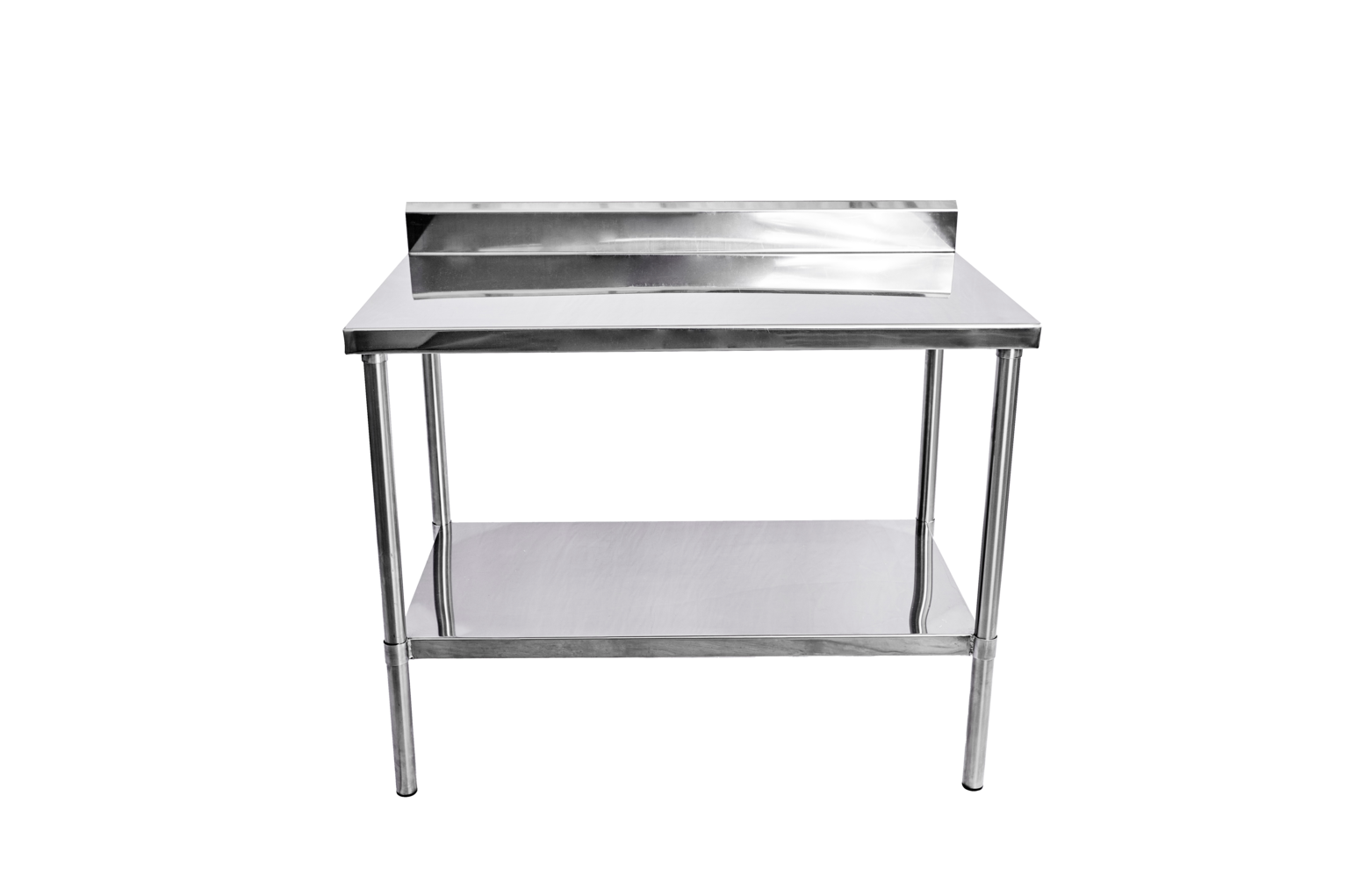 Mesa de acero inoxidable mesa de muro