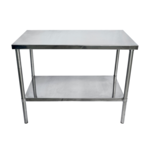 Mesa de acero inoxidable de isla