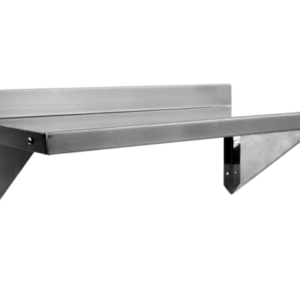 Repisa de acero inoxidable de 150x30x30